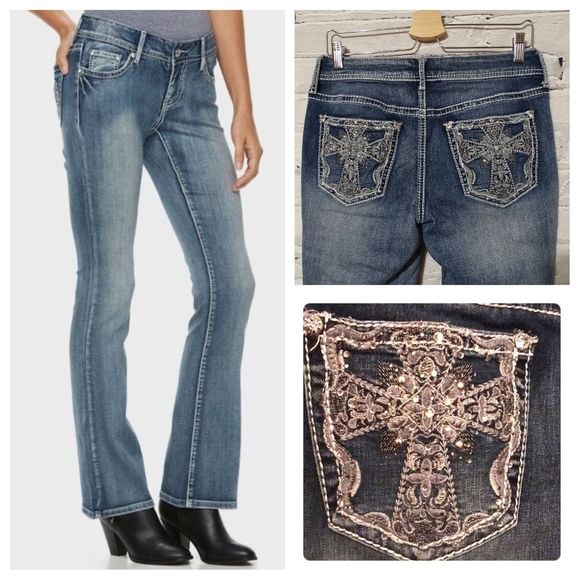 Apt 9 embellished jeans Clearance